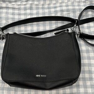 Nine West Elegant Black Shoulder Bag